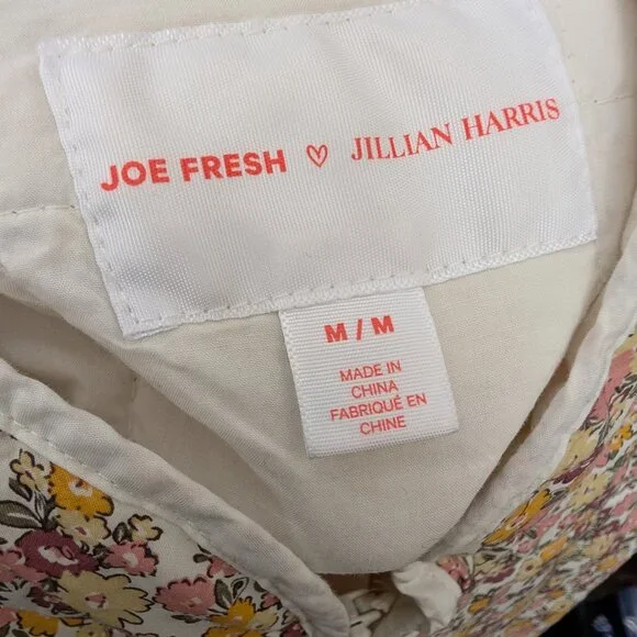 Joe Fresh x Jillian Harris Floral quilted zip jacket - Picture 12 of 12
